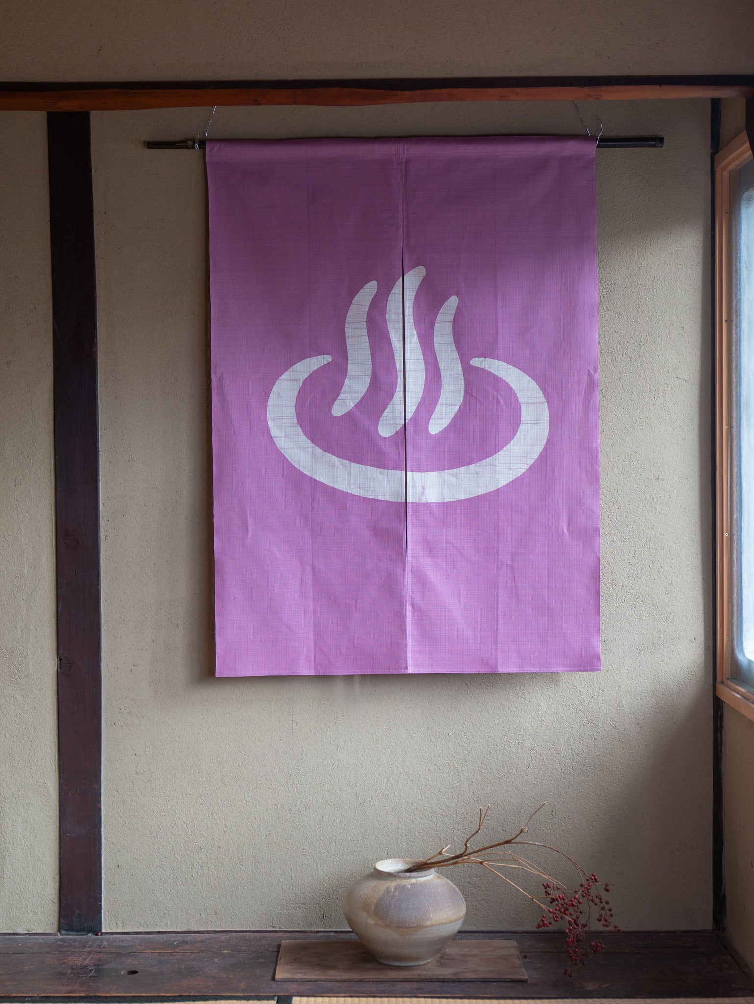 Noren -温泉- Japanese curtain