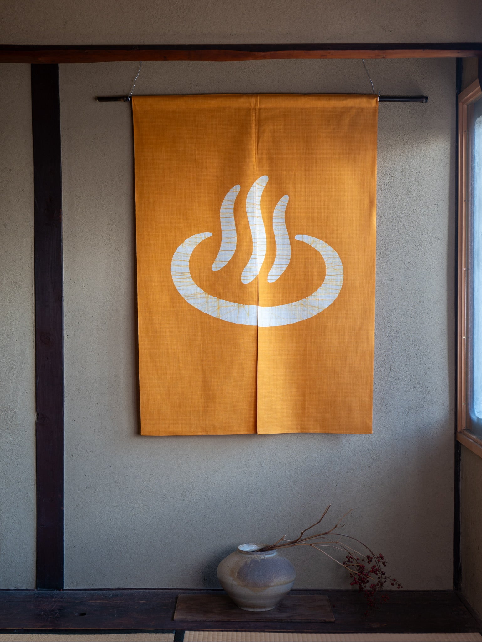 Noren -温泉- Japanese curtain